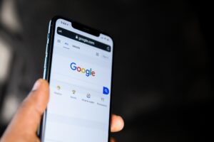 google on a phone 